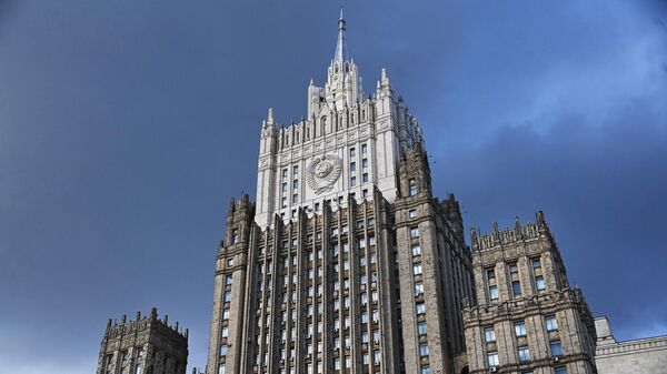 Здание Министерства иностранных дел РФ в Москве - Sputnik Таджикистан